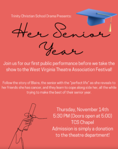 "Her Senior Year" Presented by TCS Drama Department